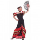Girls Flamenco Girl Costume