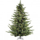 12.0 ft. Pre-lit LED Foxtail Pine Artificial Christmas Tree with 2100 Multi-Color String Lights