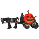 14 ft. Projection Inflatable-Fire and Ice-Grim Reaper, Carriage (RRY)