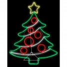 2 ft. W x 3 ft. H Light Glo Christmas Tree w/Star