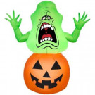 42 in. Inflatable Slimer on Pumpkin-Ghostbusters