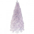9 ft. Pre-Lit Deluxe Winter White Fir Artificial Christmas Tree with Clear Lights