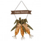 17.52 in. H Iron Mesh Corn Harvest Wall Sign