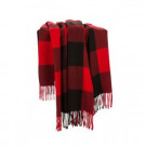 60 in. L Plaid WovenThrow