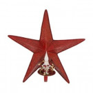 Iron Star Wall Decor w/Led Candle