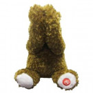 11 in. Brown Peek A Boo Bear with Animation