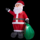 12 ft. Lighted Inflatable Santa with Gift Sack
