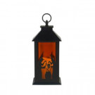 12 in. LED Plastic Lantern Witches