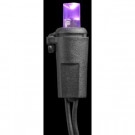 20-Light LED Purple Concave Battery Operated Light Set