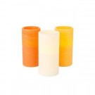 3 in. x 6 in. Battery Operated LED Candles - Assorted Colors