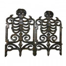 30 in. Victorian Skeleton Fence-Rust