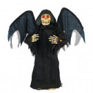 36 in. Standing Angel-of-Death with LED Illuminated Eyes