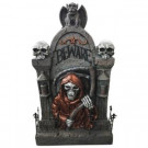 36in H Lighted Screaming Reaper Tombstone