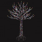 6 ft. LED Deciduous Tree Sculpture with Multi-Color Lights