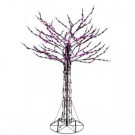 6 ft. Purple LED Twig Tree