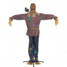 6 Ft. Standing Scarecrow with LED Illuminated Eyes