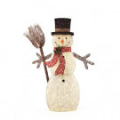 60IN 270L LED PVC SNOWMAN AND BROOM