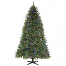 7.5 ft. Pre-Lit LED Matthew Fir Artificial Christmas with Color Changing Lights