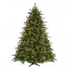 7.5 ft. Pre-Lit LED Royal Spruce Artificial Christmas Tree with Warm White Lights
