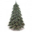 7.5 ft. Pre-lit Noble Artificial Christmas Tree with Warm White LED light