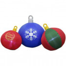 8 ft. Inflatable Airblown-Round Ornament Scene