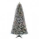 9 ft. Pre-Lit LED Lexington Artificial Christmas Tree with Warm White Lights and Pinecones