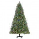 9 ft. Pre-Lit LED Matthew Fir Quick Set Artificial Christmas Tree with Color Changing Lights