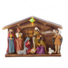 12 in. Battery-Operated Nativity Table-Set
