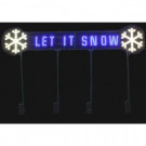 LED Message - Let It Snow