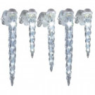 8-Light Shooting Star ClipLights 11 in. 9 in. 7 in. Icicle Light String