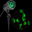 LED Projection Chasing Green Witch Strobe Spotlight