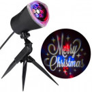 Projection Plus Whirl-a-Motion and Static-Merry Christmas with Presents (PRBG) (White)