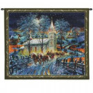 43 in. Midnight Clear Festive Wall Tapestry