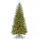 10 ft. Dunhill Fir Slim Tree with Clear Lights
