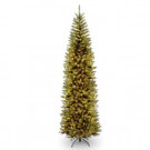 10 ft. Kingswood Fir Pencil Tree with Clear Lights