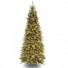 10 ft. Tiffany Fir Slim Tree with Clear Lights