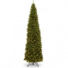 12 ft. North Valley Spruce Pencil Slim Tree with Clear Lights