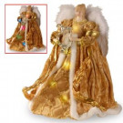 16 in. Gold Angel with Dual LED Lights