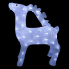 20 in. Standing Reindeer Decoration with LED Lights