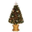 3 ft. Fiber Optic Double Bell Artificial Christmas Tree