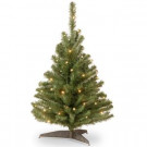 3 ft. Kincaid Spruce Tree with Clear Lights