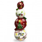 33 in. Stacked Christmas Ornaments
