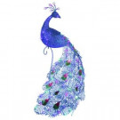 5 ft. Sparkle FeatherLuxe-Slim Peacock