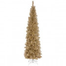 6 ft. Champagne Tinsel Artificial Christmas Tree