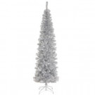 6 ft. Silver Tinsel Artificial Christmas Tree