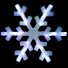 60 in. Snowflake Decoration with LED Lights