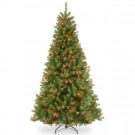 6.5 ft. North Valley Spruce Tree with Multicolor Lights