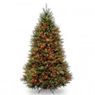 7 ft. Dunhill Fir Tree with Multicolor Lights