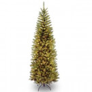9 ft. Kingswood Fir Pencil Tree with Clear Lights