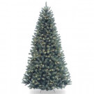 9 ft. North Valley Blue Spruce Tree with Clear Lights